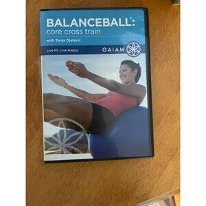 Balance Ball: Core Cross Train - Exercise DVD By Tanja Djelevic - VERY GOOD